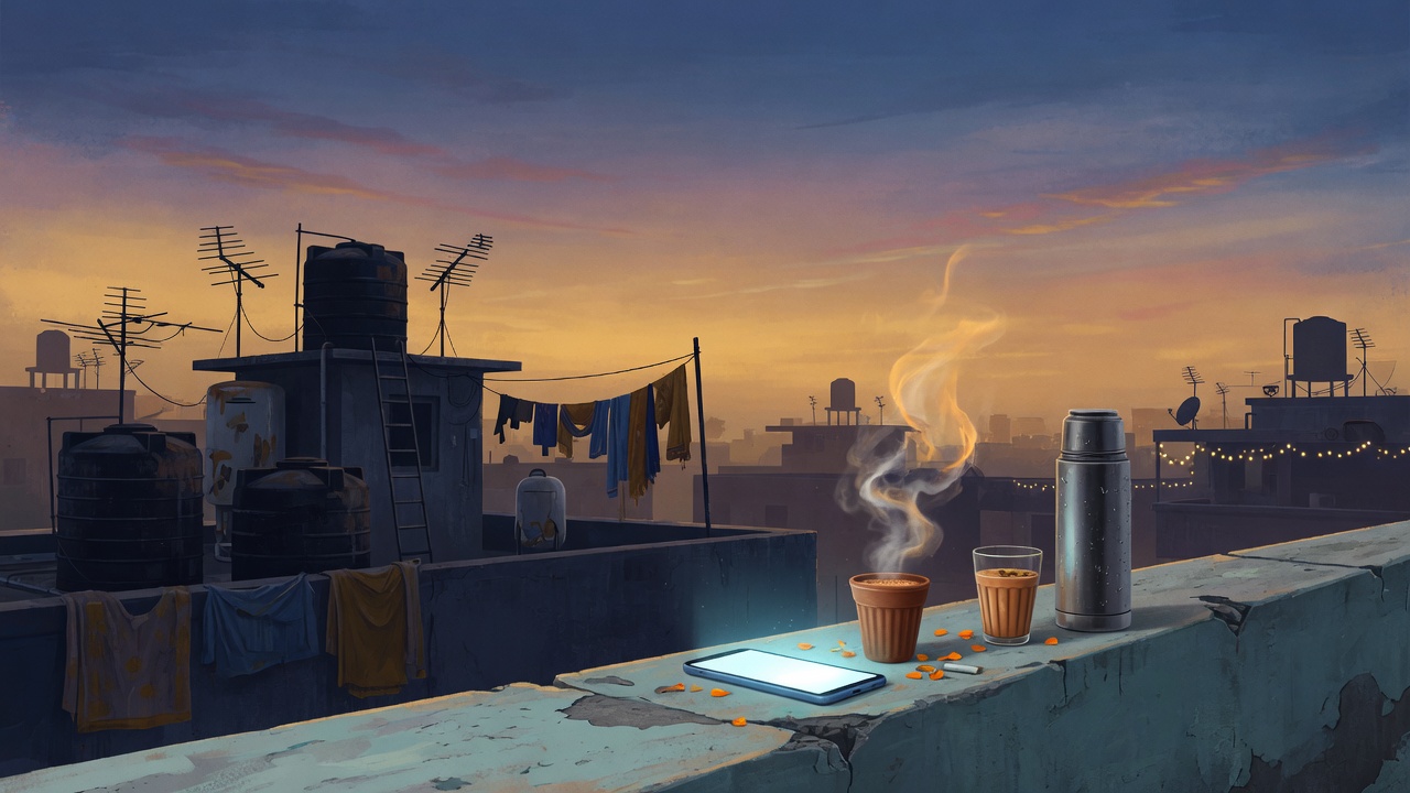 Indian urban dawn — the hour consumer products serve