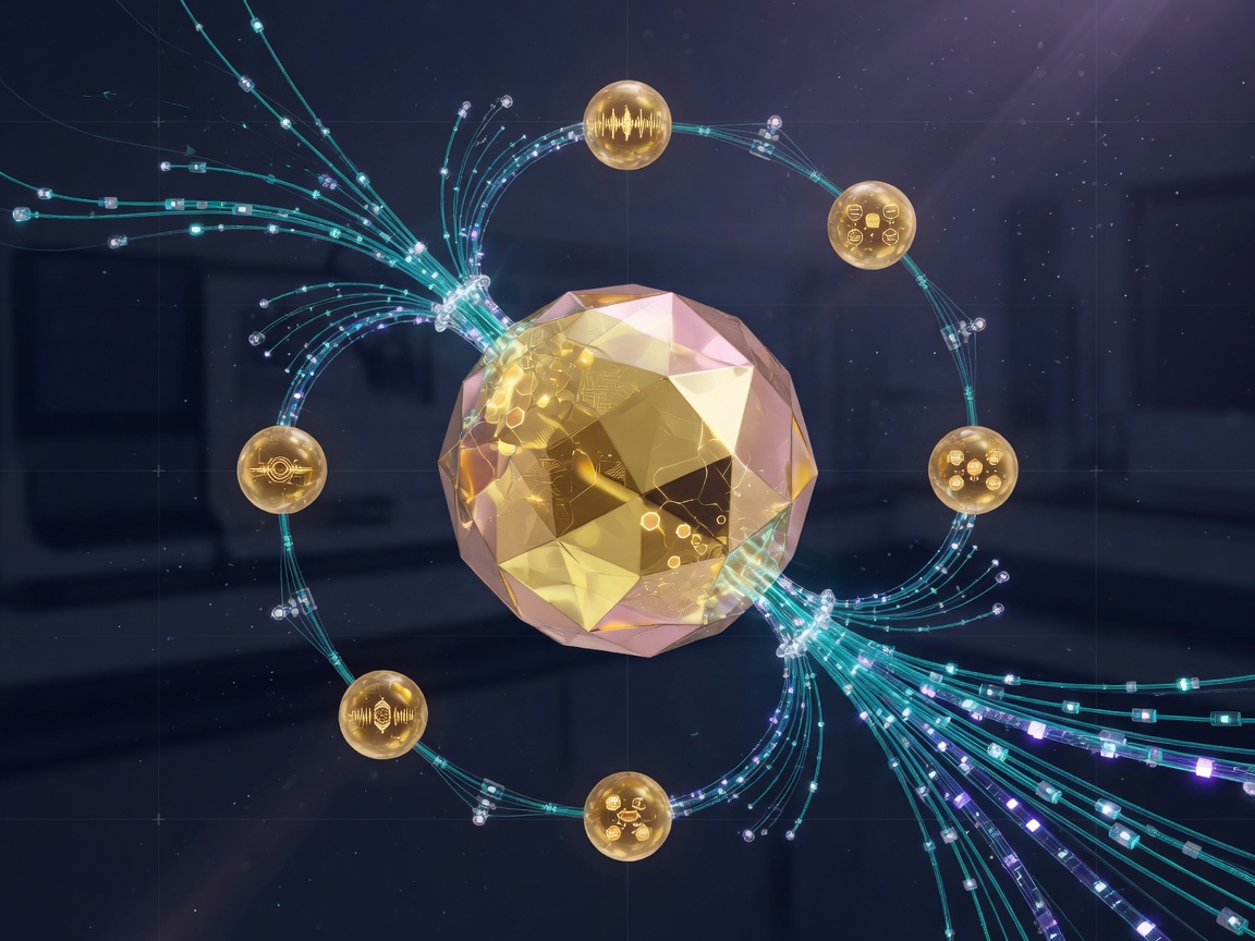 One engine branching into many product orbs